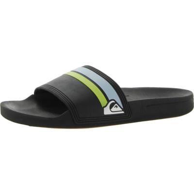 

Черные шлепанцы для бассейна Quiksilver Rivi Slide 7 Medium (D) BHFO 4918, Black/blue/green, Rivi Slide