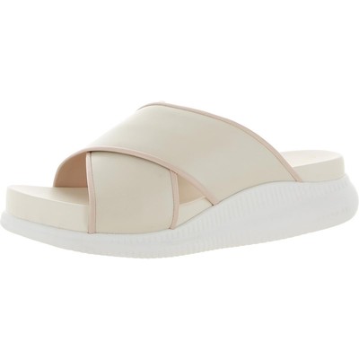 

ZeroGrand Cole Haan Женские кожаные сандалии на платформе без шнуровки BHFO 5069, Береза, W23791