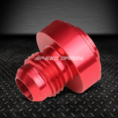 НАРУЖНАЯ РЕЗЬБА 6AN AN-6 ПРЯМОЙ СВАРНОЙ ШОВ НА АЛЮМИНИЕВОМ АНОДИРОВАННОМ ФИТИНГЕ С КРАСНОЙ НАКЛАДКОЙ