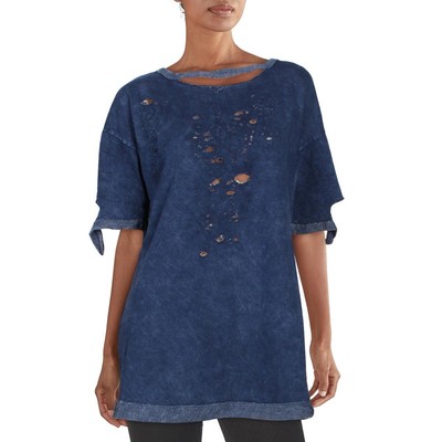 

Женский пуловер-топ с вырезами Anthropologie Maronie BHFO 8294