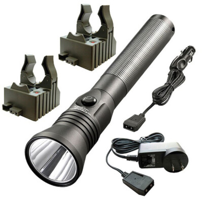 Фонарик Streamlight Stinger DS HPL, интеллектуальное зарядное устройство 120 В переменного тока/12 В постоянного тока, 800 люмен