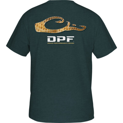 Drake Performance Fishing DPF Redfish Scales Short Sleeve T-Shirt