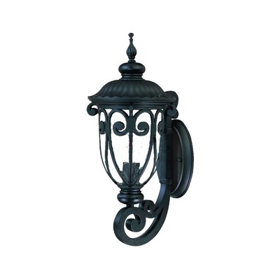 Acclaim Lighting 2101BK Naples 1 Light 18 inch Matte Black Exterior Wall Mount