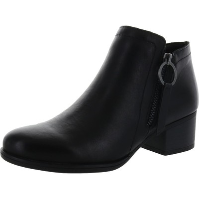 

Женские черные ботильоны Naturalizer Denali, ширина 9,5 дюйма (C, D, W) BHFO 0272, Black leather, Denali