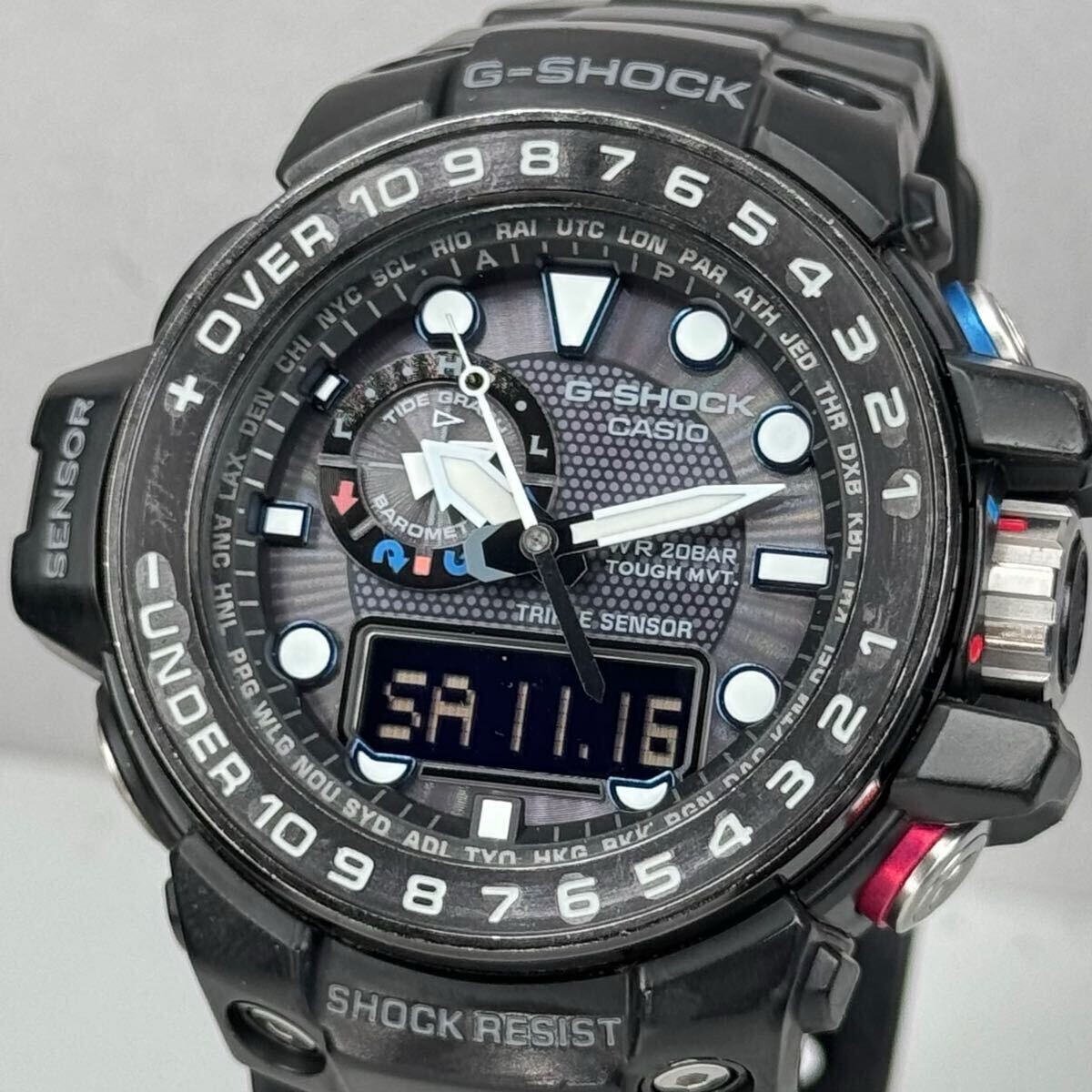 【超ポイントバック祭】 CASIO Watch Men's Black GULFMASTER GWN-1000B-1AJF G-SHOCK 時計