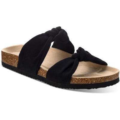 

Женские черные шлепанцы Sun + Stone Astriid, обувь 9,5, средний (B,M) BHFO 0436, Black mc, Astriid
