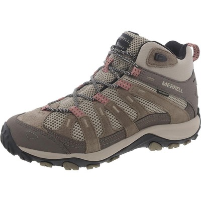 Женская коричневая кожаная походная обувь Merrell, кроссовки шириной 10,5 (C, D, W) BHFO 6143
