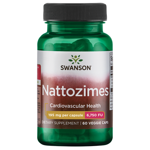 Swanson Nattozimes 195 мг 60 растительных капсул