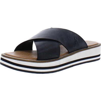 

Женские сандалии на танкетке Roan by Bed Stu SHOUT WEDGE B/W 9 Medium (B,M) BHFO 0719, Черный, SHOUT WEDGE