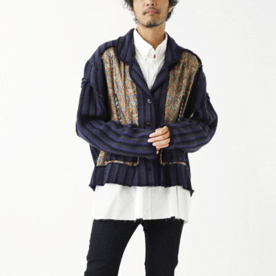 Maison Margiela Cardigan shirt, size 46, 100% cotton.silk