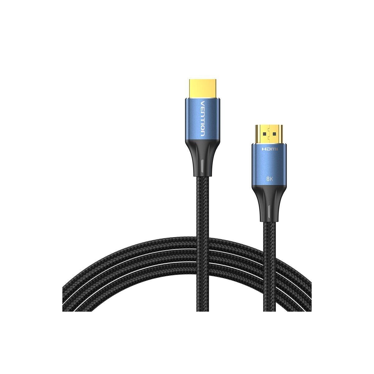 HDMI 2.1 Kabel 2m, 8K 60Hz/ 4K 120Hz (Blau)