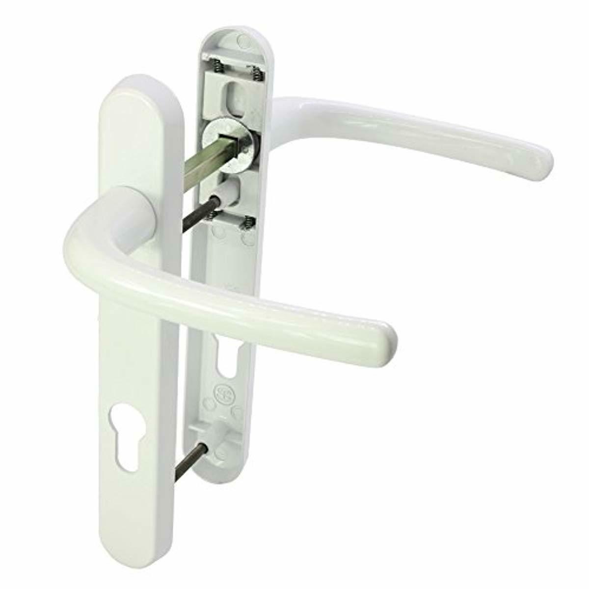 Patio Door Handle Replacement White Ultra Uvpc Sprung 122mm Pair