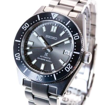 Pre-owned Seiko Prospex 1st Divers Sbdc101 Mechanical Automatic Men Watch Sapphire Crystal
