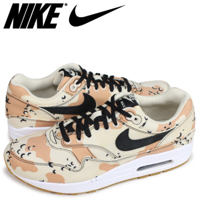 Nike Air Max 1 Premium Dessert Beach Camo Black Gum Brown