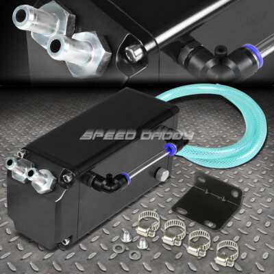 КВАДРАТНЫЙ АЛЮМИНИЕВЫЙ МАСЛОУЛОВИТЕЛЬ ДЛЯ МОТОРНОГО МАСЛА С КВАДРАТНОЙ ФОРМОЙ ЗАГОТОВКИ, ДЫХАТЕЛЬНЫЙ БАК / КОНСЕРВНАЯ БАНКА ЧЕРНОГО ЦВЕТА