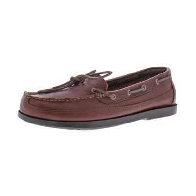 

Life Outdoors Mens One Brown Flat Boats Shoes 14 Extra Wide (5E) BHFO 9992, Коричневый