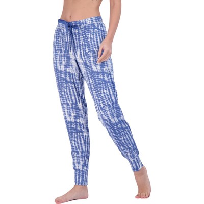Женская ночная одежда с принтом Whisper Blue от PJ Couture, пижамные штаны M BHFO 7312