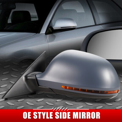 ДЛЯ 09-10 AUDI A3 OE STYLE ЛЕВОЕ БОКОВОЕ ЗЕРКАЛО ВОДИТЕЛЯ С ЭЛЕКТРОПРИВОДОМ + ОБОГРЕВОМ + СИГНАЛОМ ПОВОРОТА