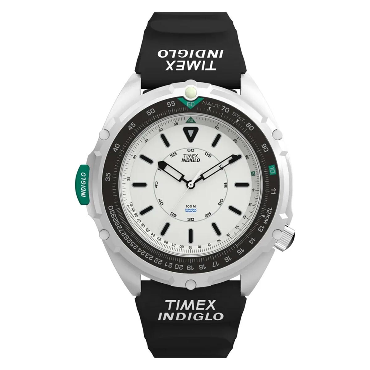 Timex 1995 Intrepid Reissue 46mm Stainless Steel Case Men's