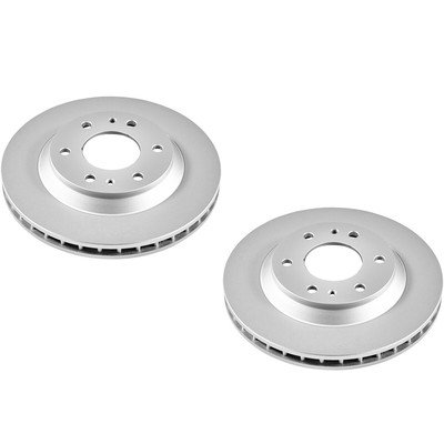 SET-P15AR8649EVC-2 Powerstop 2-Wheel Set Brake Discs Front  for Chevy Olds Isuzu