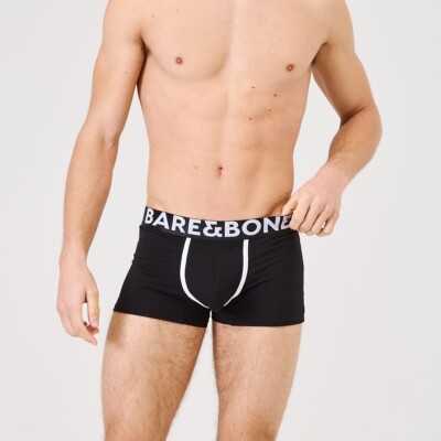 Bare & Bone Mens Black Bamboo Pouch Boxers  ''Medium'' M10