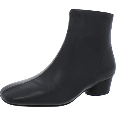 Женские ботильоны Vince из кожи Ravenna с квадратным носком на молнии BHFO 8066
