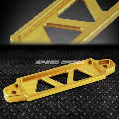 170ММ/145ММ ЗОЛОТАЯ ЗАГОТОВКА АЛЮМИНИЕВОГО АВТОМОБИЛЬНОГО АККУМУЛЯТОРА СВЯЗЫВАЕТ МОНТАЖНЫЙ КРОНШТЕЙН С РАСПОРКОЙ