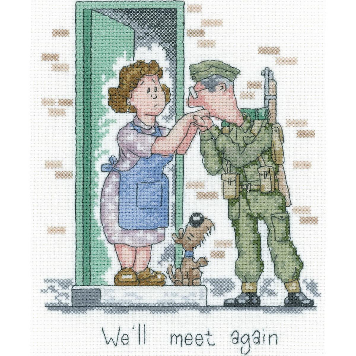 Heritage counted cross stitch kit Aida 