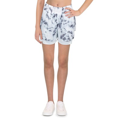 

Max Studio Womens Haiti Синие присборенные дневные спортивные шорты миди  BHFO 5224, Indigo, Haiti