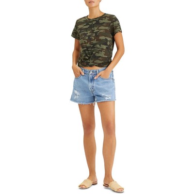 

Женская футболка Sanctuary Highstreet Camo с круглым вырезом BHFO 7992