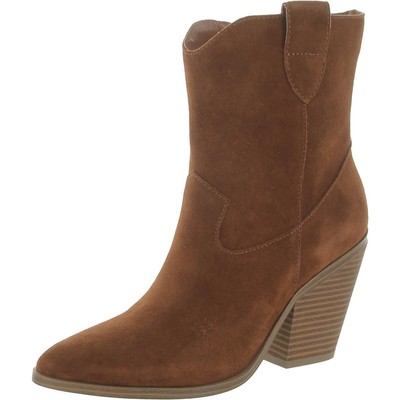 Женские ботильоны Aqua College Winder Brown Poi Booties 8 среднего размера (B,M) BHFO 3640