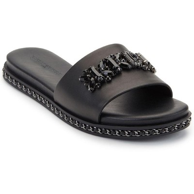 

Karl Lagerfeld Paris Womens Bijou Flats Украшенные шлепанцы BHFO 5962, BIJOU