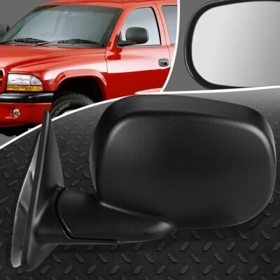 ДЛЯ 97-00 DODGE DAKOTA DURANGO OE STYLE POWER ВОДИТЕЛЬСКОЕ ЗЕРКАЛО ЗАДНЕГО ВИДА С ЛЕВОЙ СТОРОНЫ