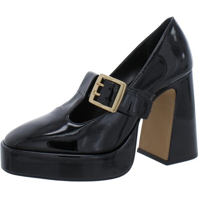 Женские туфли Mary Jane на каблуке из марокканской лакированной кожи Vince Camuto BHFO 7991