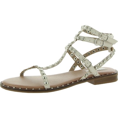 Женские сандалии-гладиаторы Steve Madden Tashia цвета слоновой кости, 6 средних размеров (B,M), BHFO 1489
