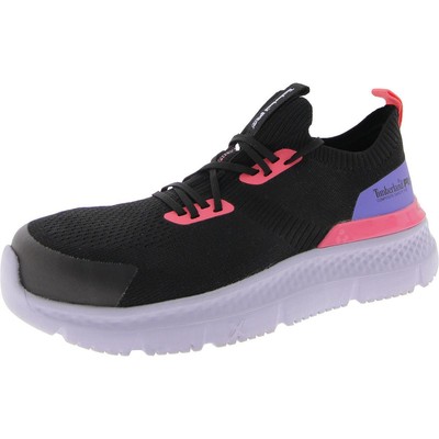 Женская рабочая и защитная обувь Timberland Setra из трикотажа черного цвета 10 Medium (B,M) BHFO 7703