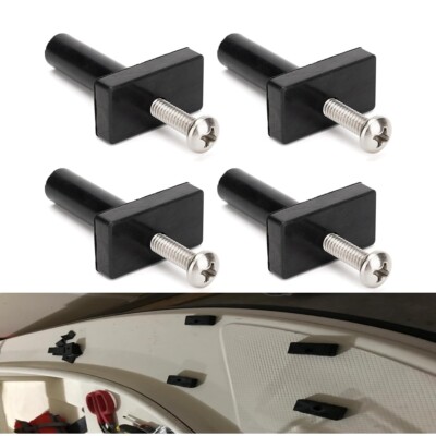 MGA015PB6 Trolling Motor Rubber Mounting Isolator Kit for Motor Mounts(Set of 4)