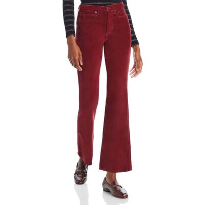 Veronica Beard Женские вельветовые брюки Carson с высокой посадкой, джинсы Bootcut BHFO 6724