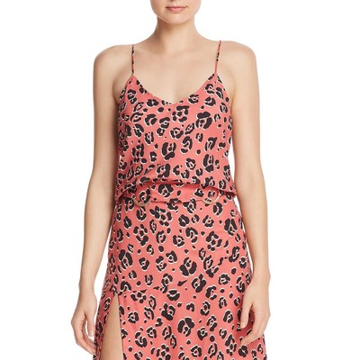 Женская майка Suboo Womens Zanzibar Pink на бретелях без рукавов с V-образным вырезом Cami 2 S BHFO 5431