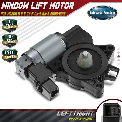 Power Window Lift Motor for Mazda 3 5 6 CX7 CX9 RX8 Front Right or