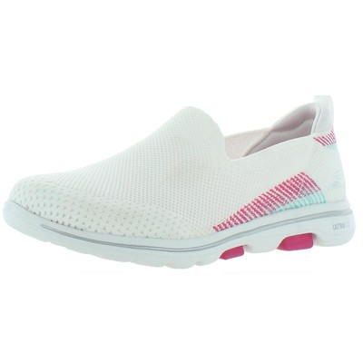 Женские белые кроссовки Skechers Go Walk 5-Prized 9 Medium (B,M) BHFO 2166