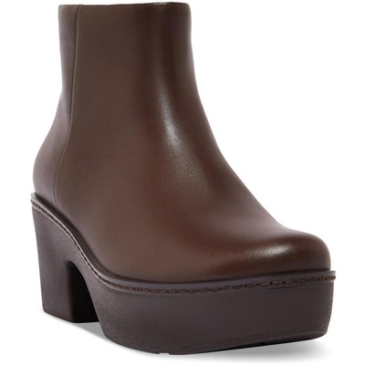 Кожаные ботильоны Pilar Womens Fitflop, коричневые ботильоны 5 Medium (B,M) 3064