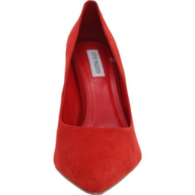 

Женские красные замшевые туфли-лодочки Steve Madden Zana 10 Medium (B,M) BHFO 2239, Red suede