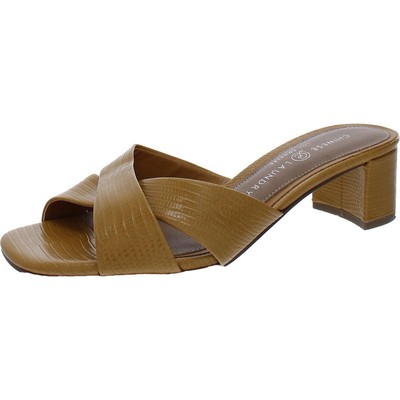 Китайская прачечная, женские босоножки Luna Tan Mule, 7 средних размеров (B, M) BHFO 6279