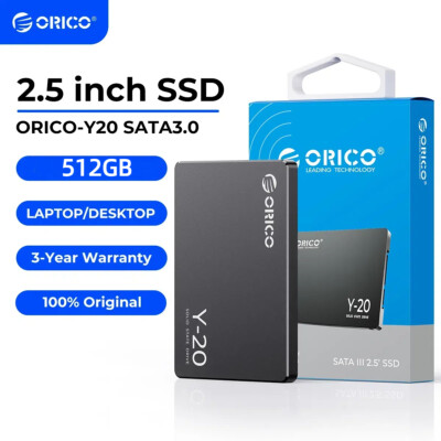 ORICO 2.5'' SSD 512GB SATA III 6Gbps Internal Solid State Drive SATA3.0 500MB/s