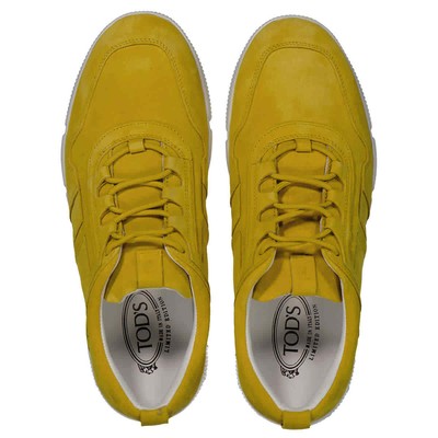 TOD'S TODS MEN'S SUEDE LACE-UP LOW-TOP SNEAKERS