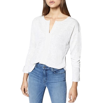 

Женский бежевый свитер Sanctuary Hanna с разрезом и длинными рукавами  BHFO 9592, Heather salt