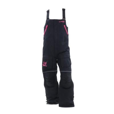 Clam Women's Rise Float   Zipper Closure Black/Grey Bib