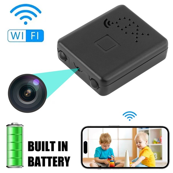 1080P Mini Spy Camera HD WiFi Hidden IP Night Vision Camcorder Home Security Cam - Image 10