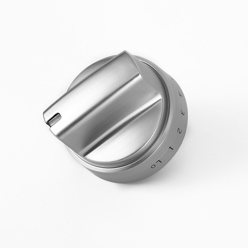 5 Pack Stainless Steel Look Control Knob Kits For GE Gas Range Stove WB03X24818